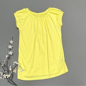 FOR THE REPUBLIC yellow short sleeves t-shirt, M.